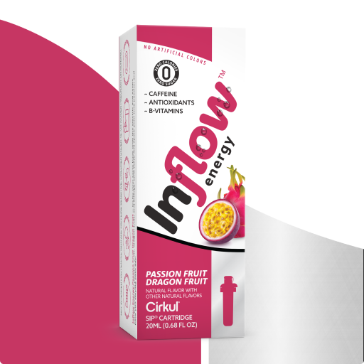 Zero-Calorie Inflow Energy Passion Fruit Dragon Fruit WSDJ - Zero-Calorie Multi-Flavor Sip Pods for Water Bottle - Default Title
