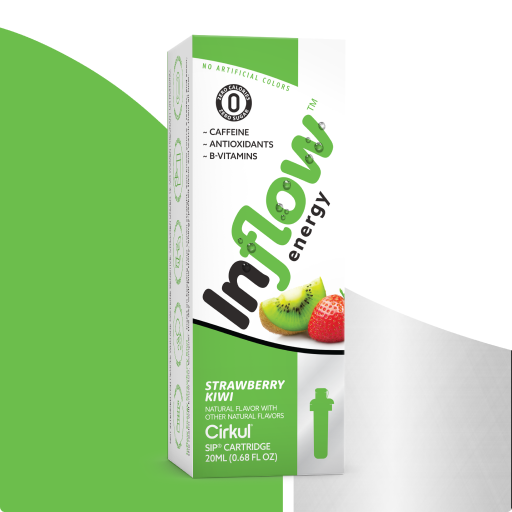 Zero-Calorie Inflow Energy Strawberry Kiwi H4WK - Zero-Calorie Multi-Flavor Sip Pods for Water Bottle - Default Title