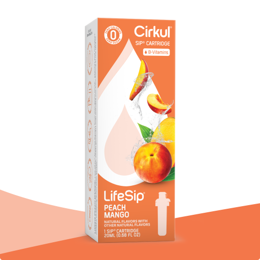 Sugar-Free LifeSip Peach Mango RH3C - Vitamin-Infused Natural Refreshing Flavor Core - Default Title