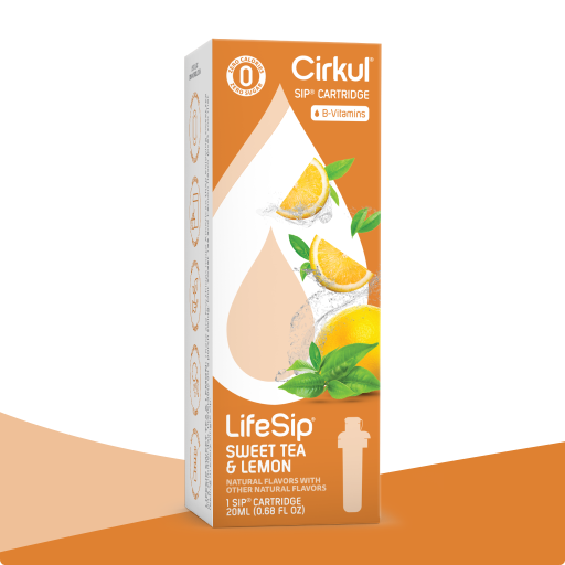 Natural Fruit Flavored LifeSip Sweet Tea & Lemon U4J6 - Electrolyte Hydration Enhanced Taste Cartridges - Default Title