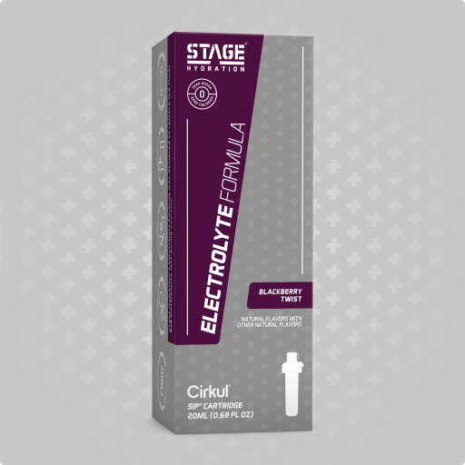 Sugar-Free Stage Blackberry Twist 1759 - Electrolyte Hydration Enhanced Taste Cartridges - Default Title
