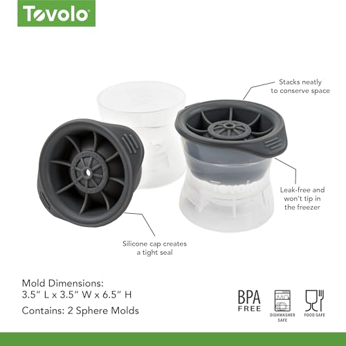 exclusive Tovolo Sphere Ice Molds - Set of 2