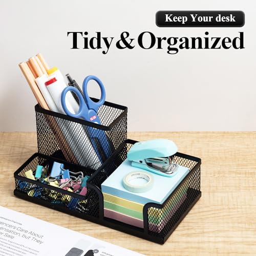 Smart Home M&G Mesh Pen Holder Desk Organizers Pencil Essentials