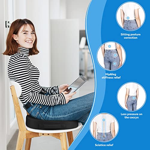 Smart Home CushZone Seat Cushion - Memory Foam Office Chair Cushion Collection