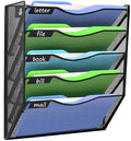 Smart Home Kuntine.B Wall File Organizer Office Hanging Magazine Holder Wall Collection