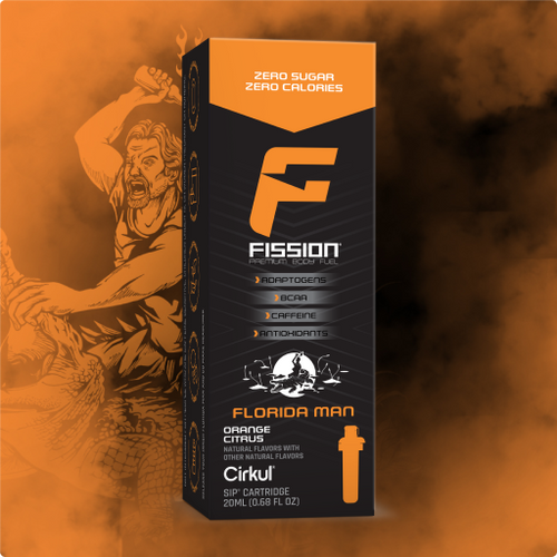 Natural Fruit Flavored Fission Florida Man WYMJ - Zero-Calorie Multi-Flavor Sip Pods for Water Bottle - Default Title