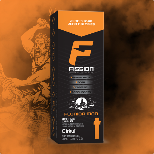 Natural Fruit Flavored Fission Florida Man WYMJ - Zero-Calorie Multi-Flavor Sip Pods for Water Bottle - Default Title