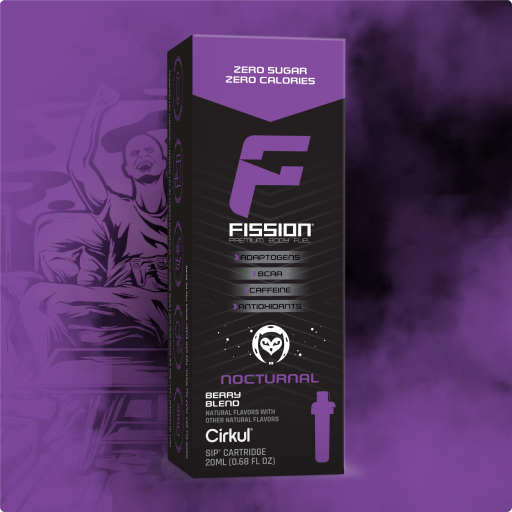 Natural Fruit Flavored Fission Nocturnal VZ4F - Sugar-Free Fruit Flavor Cartridge Refill - Default Title