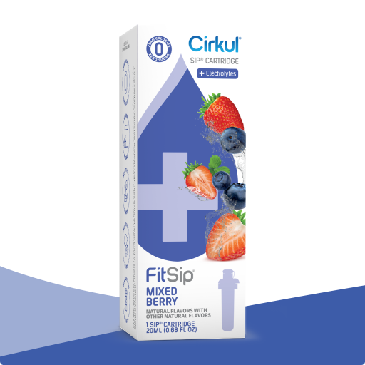 Natural Fruit Flavored FitSip Mixed Berry EWZJ - Vitamin-Infused Natural Refreshing Flavor Core - Default Title