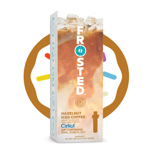 Refreshing Electrolyte Frosted Hazelnut Iced Coffee IXOP - Vitamin-Infused Natural Refreshing Flavor Core - Default Title