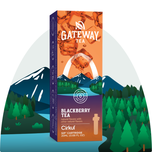 Refreshing Electrolyte Gateway Blackberry Tea BDE1 - Vitamin-Infused Natural Refreshing Flavor Core - Default Title