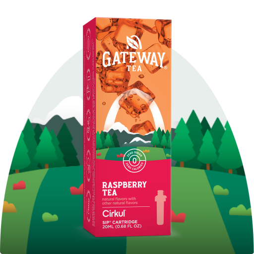 Refreshing Electrolyte Gateway Raspberry Tea TVCT - Vitamin-Infused Natural Refreshing Flavor Core - Default Title