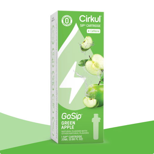 Natural Fruit Flavored GoSip Green Apple U1U4 - Sugar-Free Fruit Flavor Cartridge Refill - Default Title