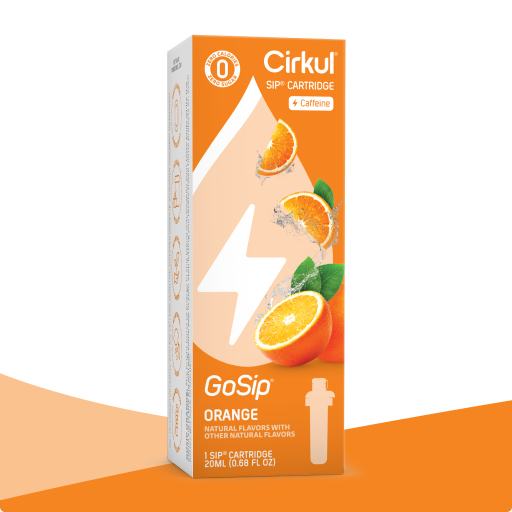 Natural Fruit Flavored GoSip Orange 54P9 - Sugar-Free Fruit Flavor Cartridge Refill - Default Title