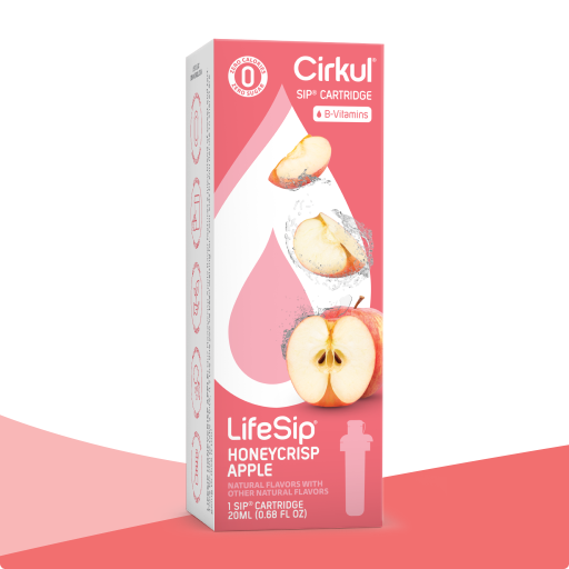 Sugar-Free LifeSip Honeycrisp Apple QUWH - Vitamin-Infused Natural Refreshing Flavor Core - Default Title