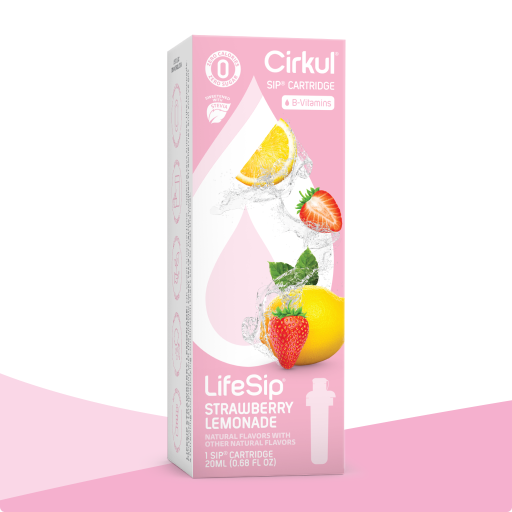 Vitamin-Infused LifeSip Strawberry Lemonade (Stevia) QJJ2 - Vitamin-Infused Natural Refreshing Flavor Core - Default Title