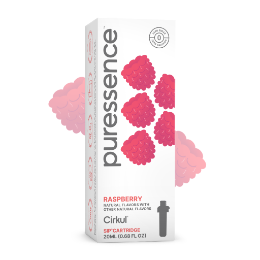 Zero-Calorie Puressence Raspberry (Unsweetened) Y9NG - Electrolyte Hydration Enhanced Taste Cartridges - Default Title