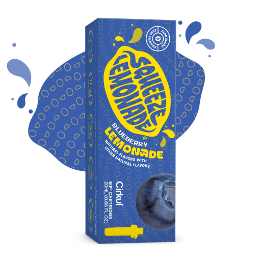 Refreshing Electrolyte Squeeze Blueberry Lemonade IU8A - Sugar-Free Fruit Flavor Cartridge Refill - Default Title