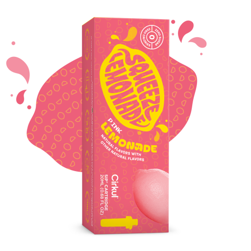 Natural Fruit Flavored Squeeze Pink Lemonade SQON - Electrolyte Hydration Enhanced Taste Cartridges - Default Title