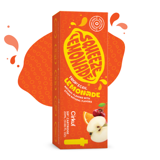 Vitamin-Infused Squeeze Tropical Lemonade YWR0 - Zero-Calorie Multi-Flavor Sip Pods for Water Bottle - Default Title