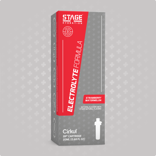 Zero-Calorie Stage Strawberry Watermelon 4X03 - Electrolyte Hydration Enhanced Taste Cartridges - Default Title