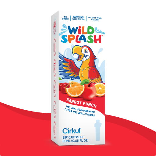 Zero-Calorie Wild Splash Parrot Punch RQMG - Zero-Calorie Multi-Flavor Sip Pods for Water Bottle - Default Title